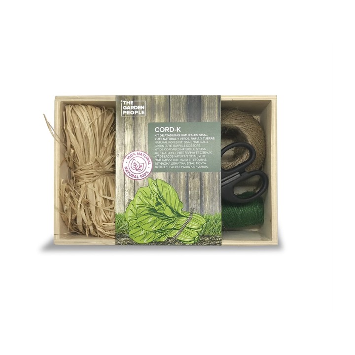 Kit barbante e tesoura, para plantas | EntreSementes