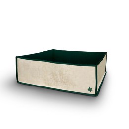 Cama de cultivo de juta 75x75x25 cm | EntreSementes