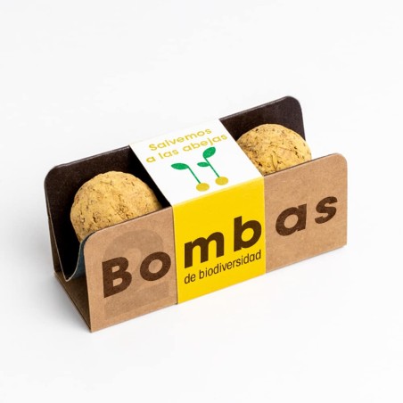 bombas de sementes salvem as abelha