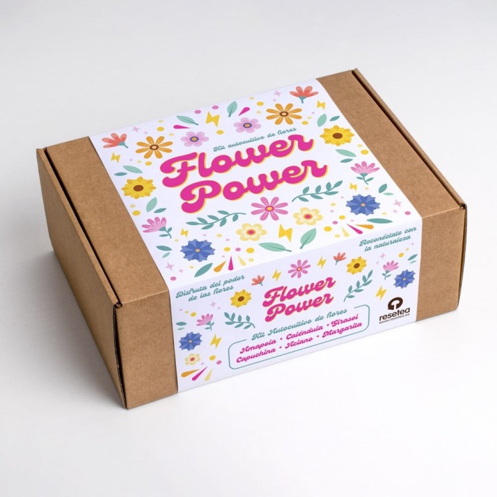 Flower Power - Kit de Autocultivo de Flores