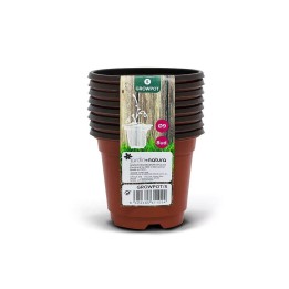 Vasos de cultivo Ø9cm (8 uds)