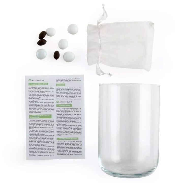 Kit de semeadura de sementes de lótus