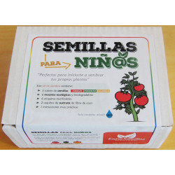 cajas de semillas para niños