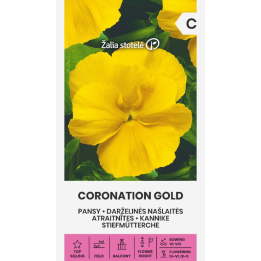 Amor-perfeito Coronation Gold - Sementes