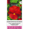 Amor-perfeito Clear Crystals Escarlate - Sementes