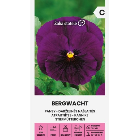 Amor-perfeito Bergwacht - Sementes