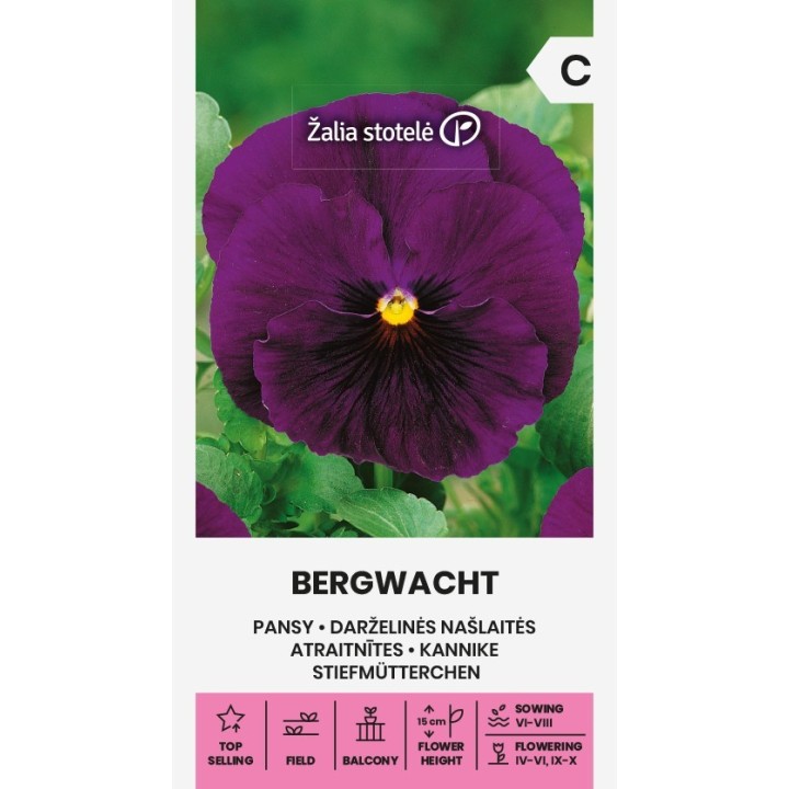 Amor-perfeito Bergwacht - Sementes