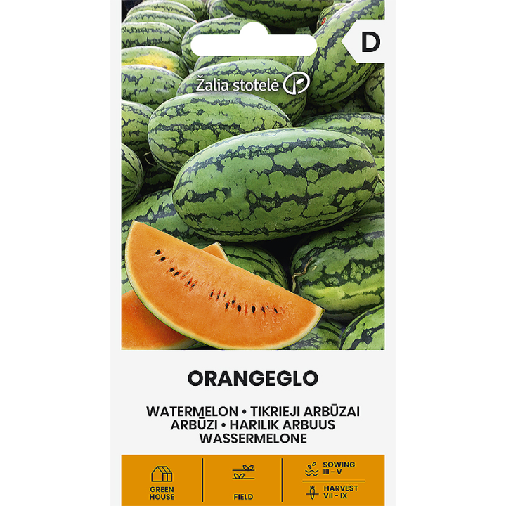 Melancia Orangeglo - Sementes