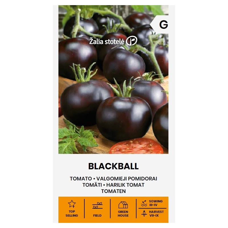 Tomate Blackball - Sementes