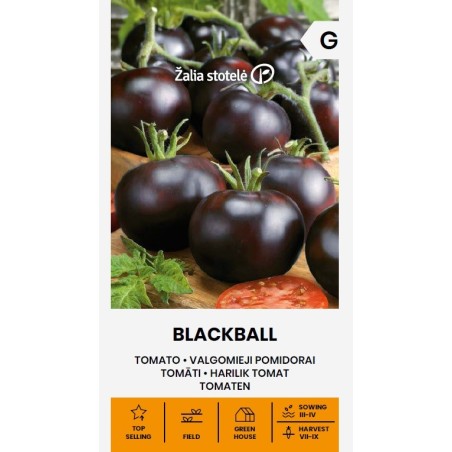 Tomate Blackball - Sementes