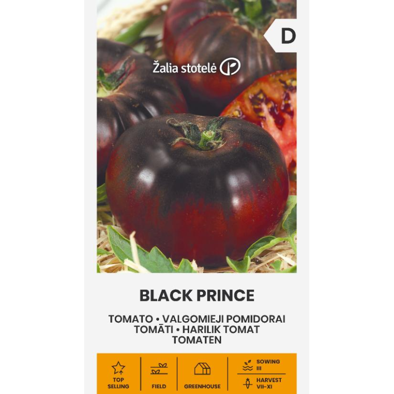 Tomate Black Prince - Sementes