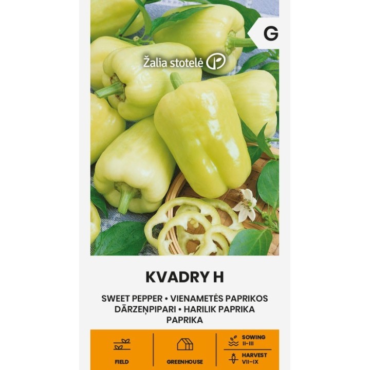 Pimento doce Kvadry H - Sementes