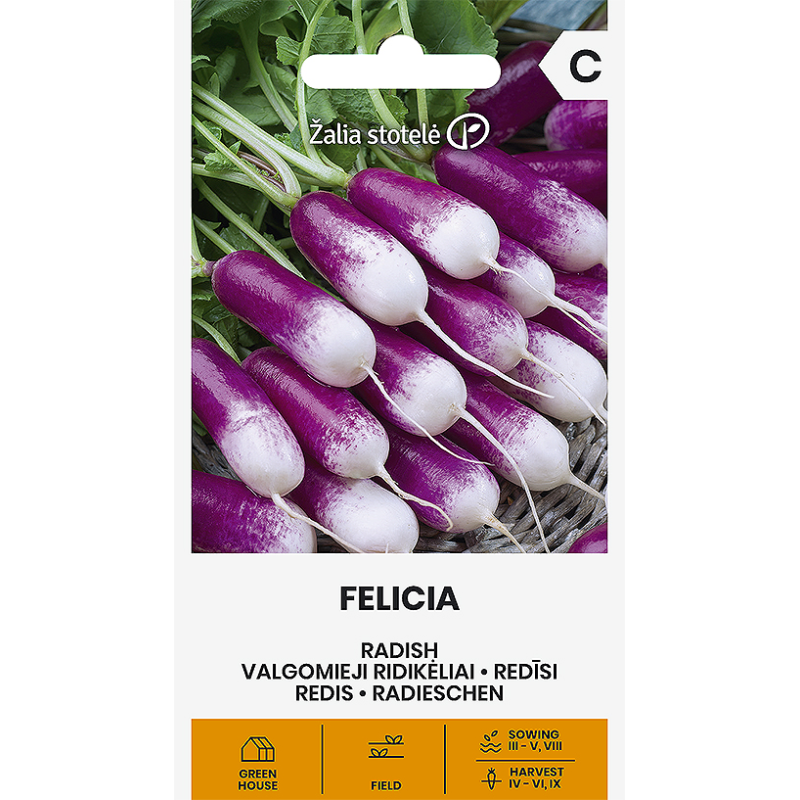 Rabanete Felicia - Sementes