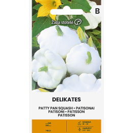 Abóbora-patisson Delikates - Sementes