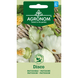 Abóbora-patisson Disco - Sementes
