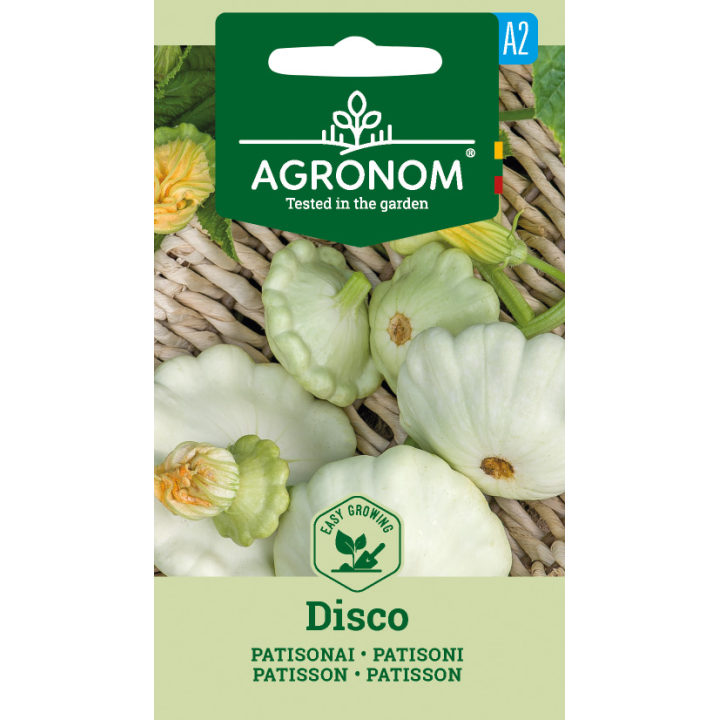 Abóbora-patisson Disco - Sementes