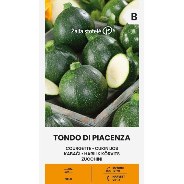 Abobrinha Tondo di Piacenza - Sementes