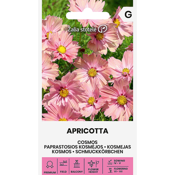 Cosmos Apricotta - Sementes