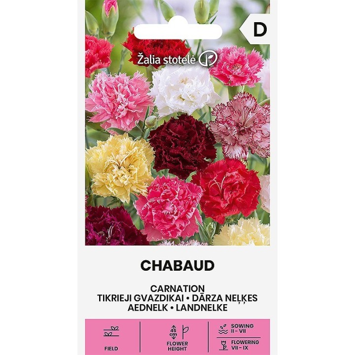 Cravo Chabaud - Sementes