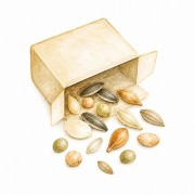 Caixas de sementes